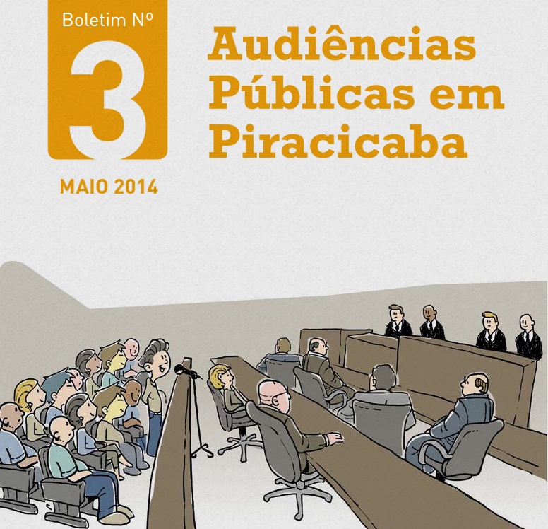 Boletim avalia Audiências Públicas em Piracicaba e propõe melhorias